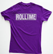 Load image into Gallery viewer, Short Sleeve White/Purple
