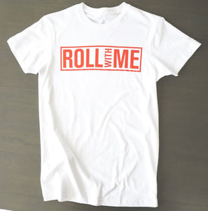Red/white short sleeve T-shirt