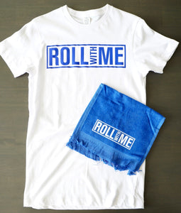 Short Sleeve Blue/White T-shirt